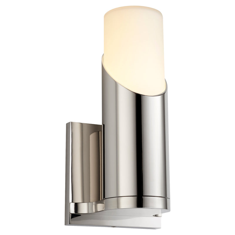 Ellipse LED Wall Sconce in Polished Nickel