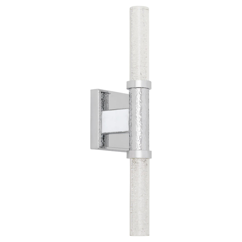 Monet 2 Light LED Wall Sconce in Polished Chrome