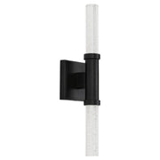Monet 2 Light LED Wall Sconce in Black