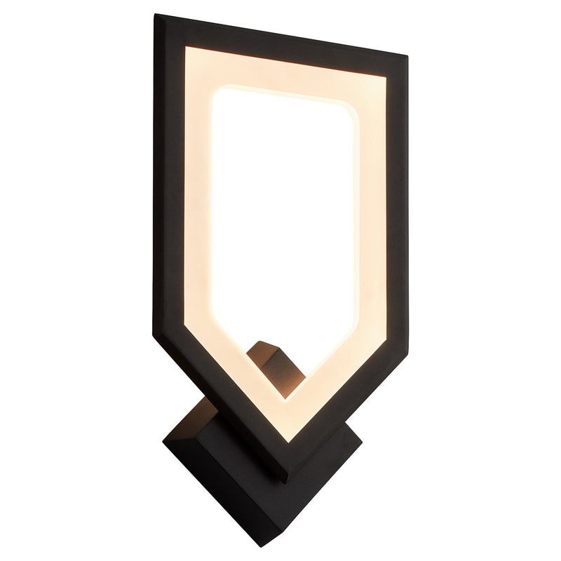 Aegis LED Wall Sconce in Black