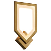 Aegis LED Wall Sconce in Aged Brass