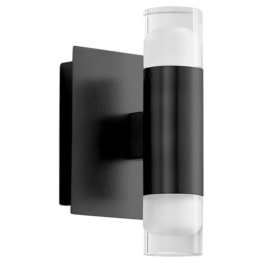 Alarum 2 Light LED Wall Sconce in Black