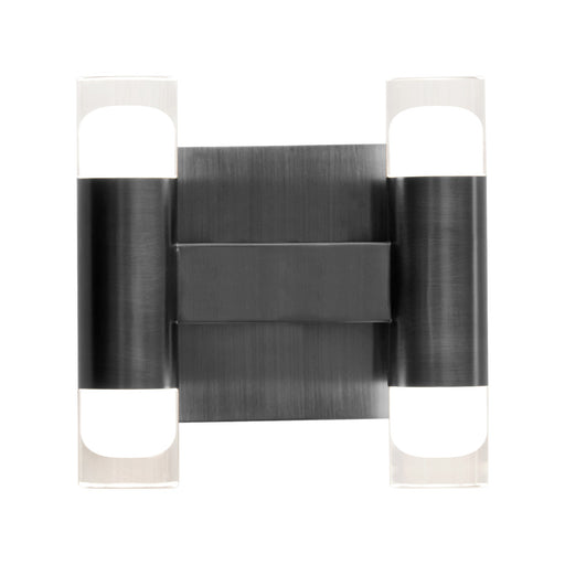 Alarum 4 Light LED Wall Sconce in Black