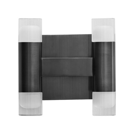Alarum 4 Light LED Wall Sconce in Black