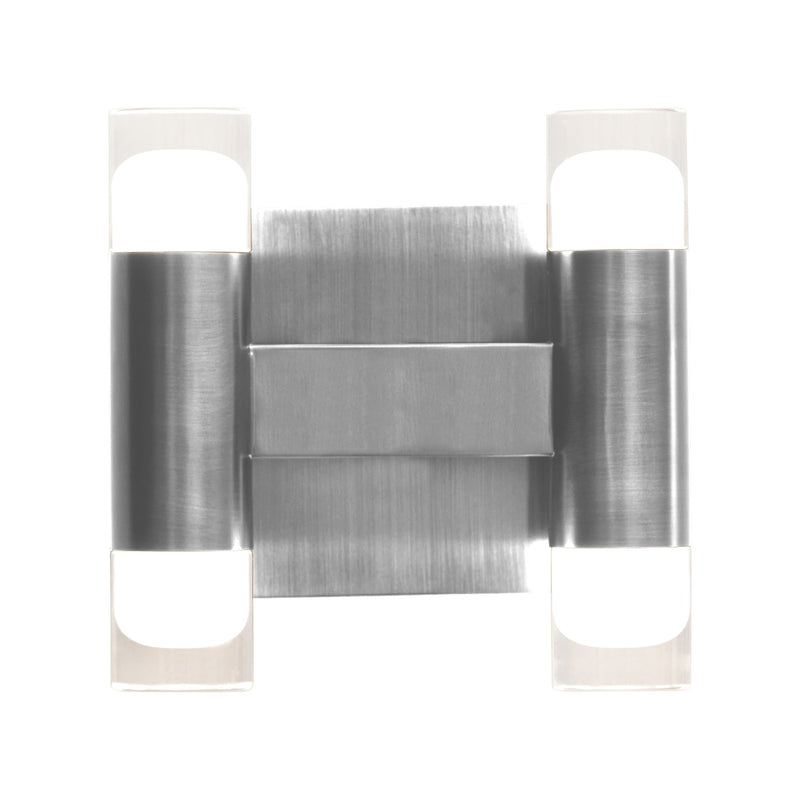 Alarum 4 Light LED Wall Sconce in Satin Nickel