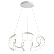 Cirro 22" LED Pendant in White