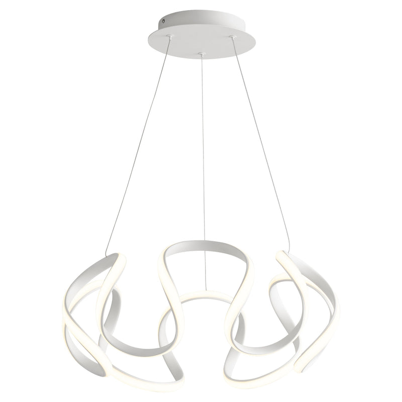 Cirro 22" LED Pendant in White