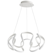 Cirro 22" LED Pendant in White