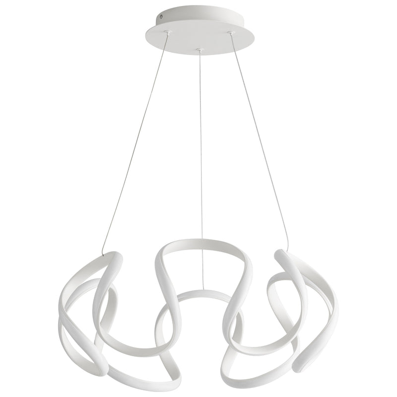 Cirro 22" LED Pendant in White