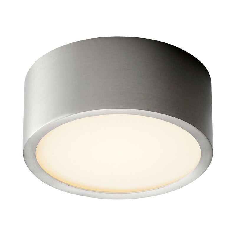 Peepers 5" LED Flush Mount in Satin Nickel