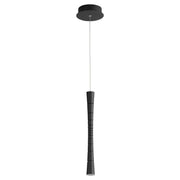 Sabre 1 Light LED Mini Pendant in Black