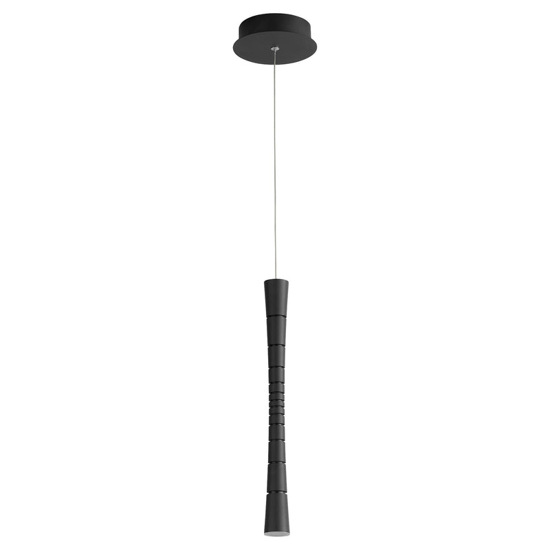 Sabre 1 Light LED Mini Pendant in Black