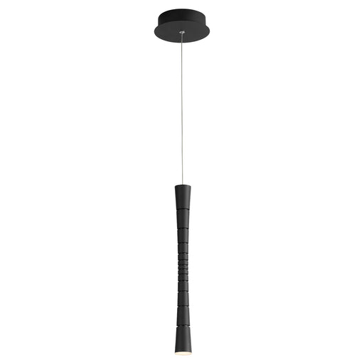 Sabre 1 Light LED Mini Pendant in Black