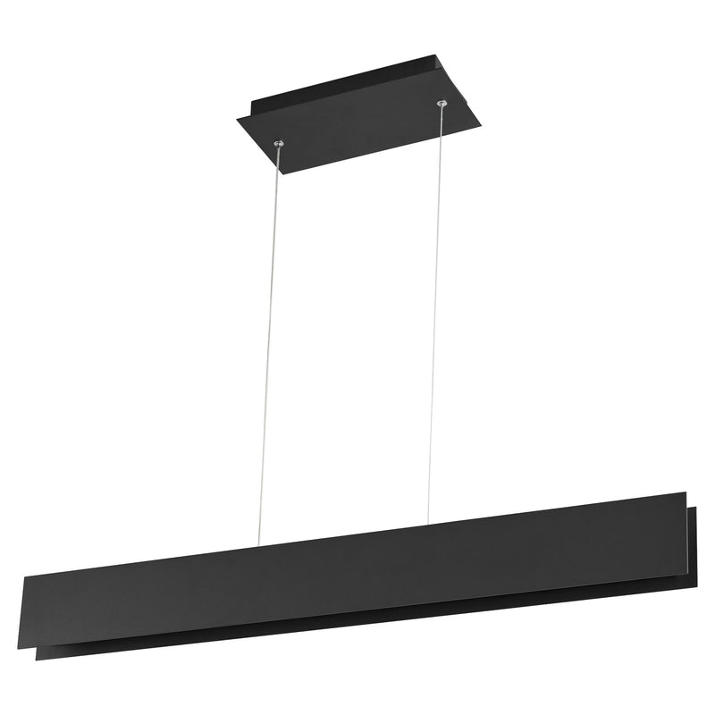 Brio 36" LED Linear Pendant in Black