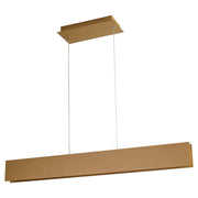 Brio 36" LED Linear Pendant in Powdered Gold