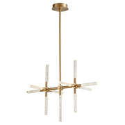 Tali 11 Light LED Chandelier in Aged Brass