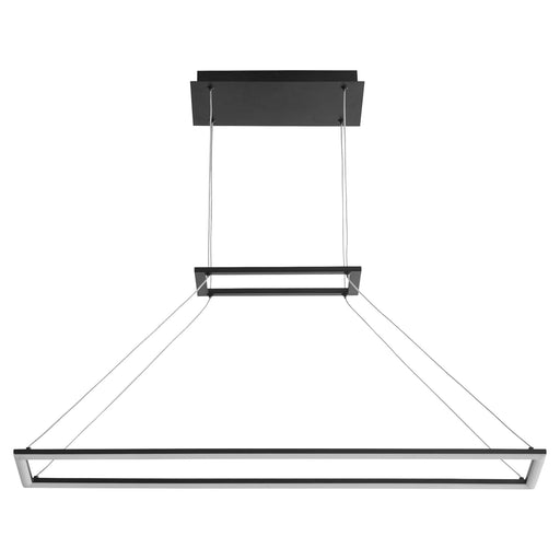 Xanni 35" LED Linear Pendant in Black