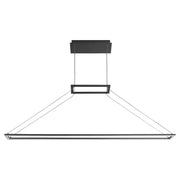 Xanni 47" LED Linear Pendant in Black