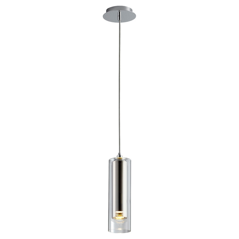 Gratis LED Mini Pendant in Polished Chrome
