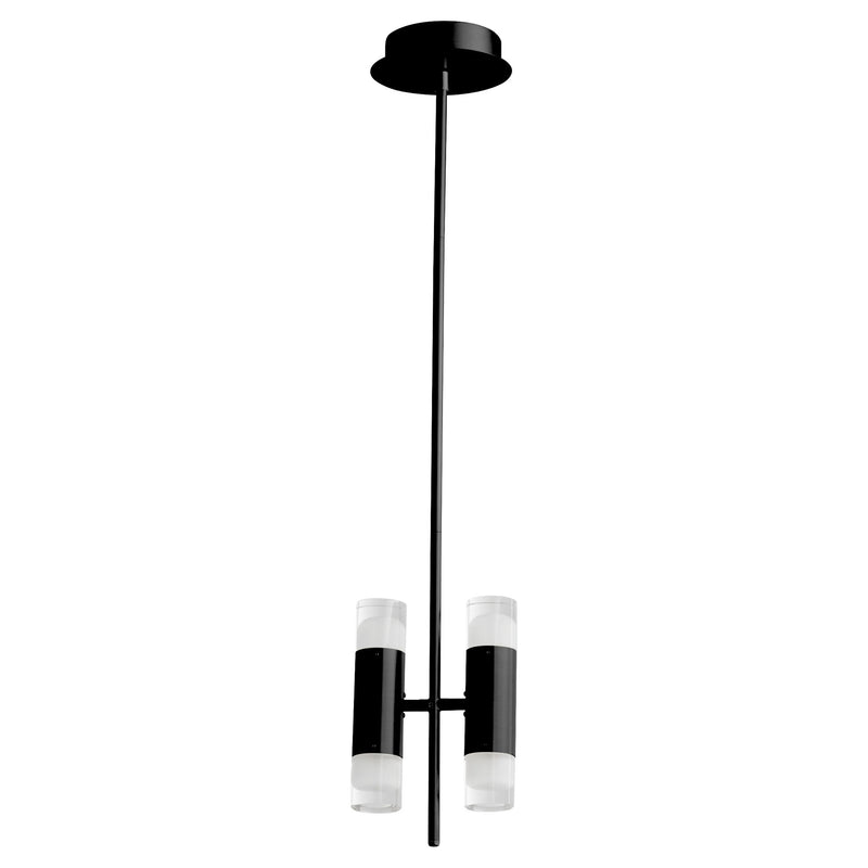 Alarum 4 Light LED Pendant in Black