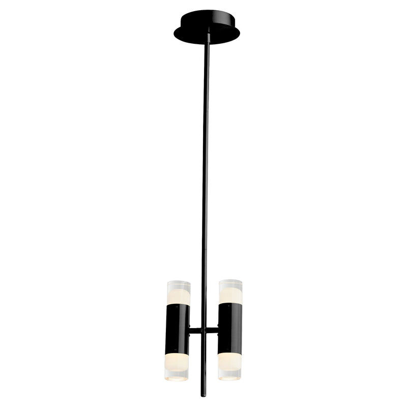 Alarum 4 Light LED Pendant in Black