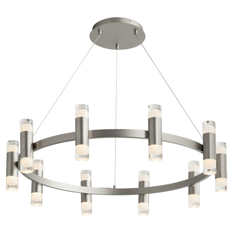 Alarum 20 Light LED Chandelier in Black