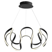 Cirro 28" LED Pendant in Black