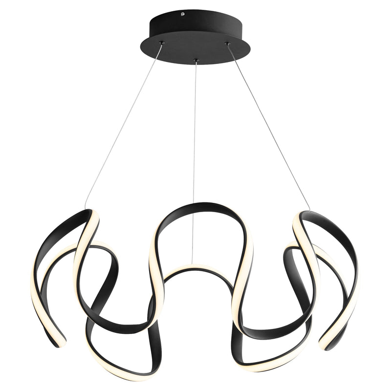Cirro 28" LED Pendant in Black
