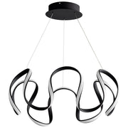 Cirro 28" LED Pendant in Black