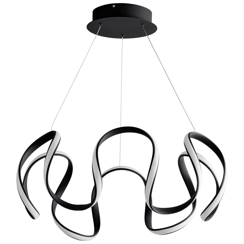 Cirro 28" LED Pendant in Black
