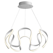 Cirro 28" LED Pendant in Silver Graphite