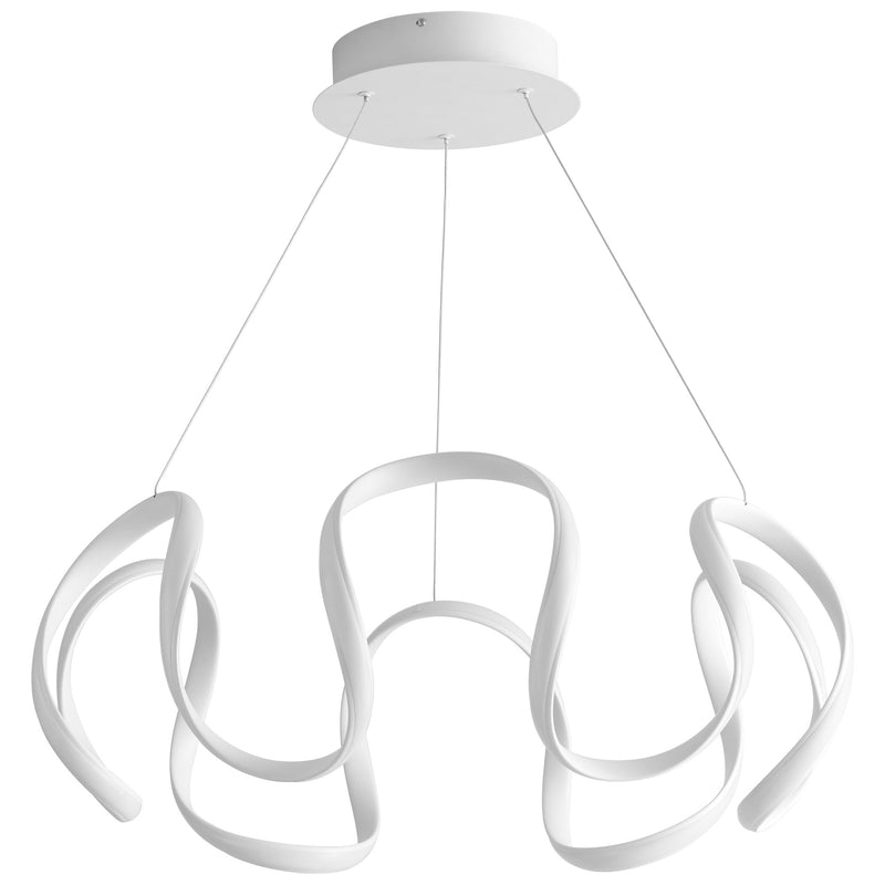 Cirro 28" LED Pendant in White