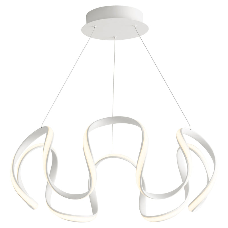 Cirro 28" LED Pendant in White