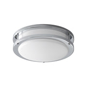 Oracle 10" LED Flush Mount in Polished Chrome