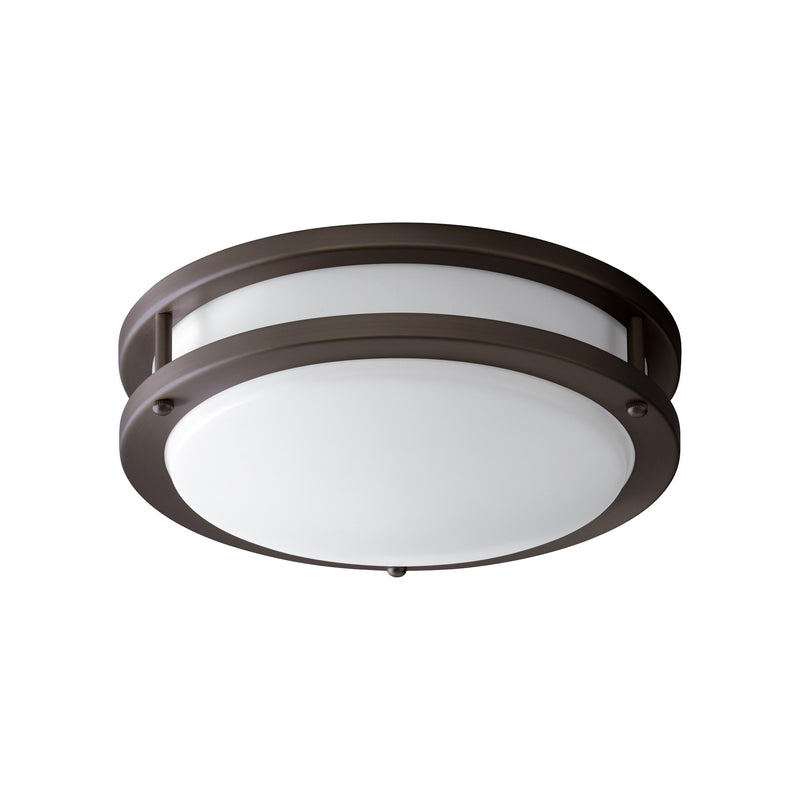 Oracle 10" LED Flush Mount in Oiled Bronze
