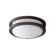 Oracle 10" LED Flush Mount in Oiled Bronze
