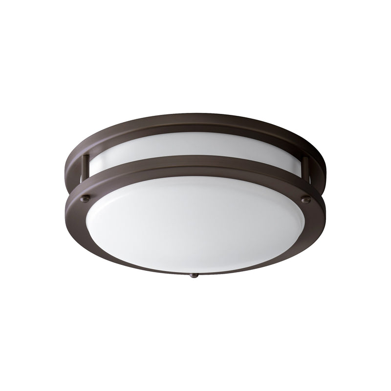 Oracle 10" LED Flush Mount in Oiled Bronze