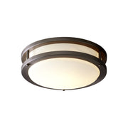 Oracle 10" LED Flush Mount in Oiled Bronze