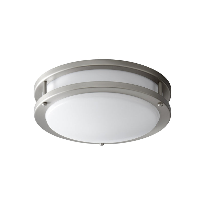 Oracle 10" LED Flush Mount in Satin Nickel