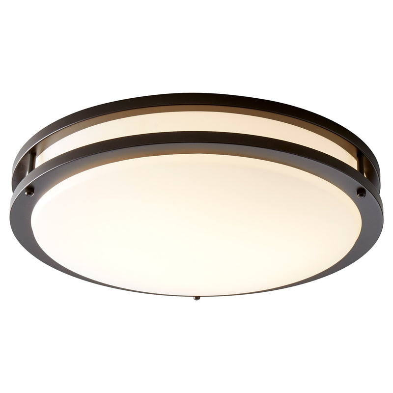 Oracle 18" LED Ceiling Mount in Oiled Bronze