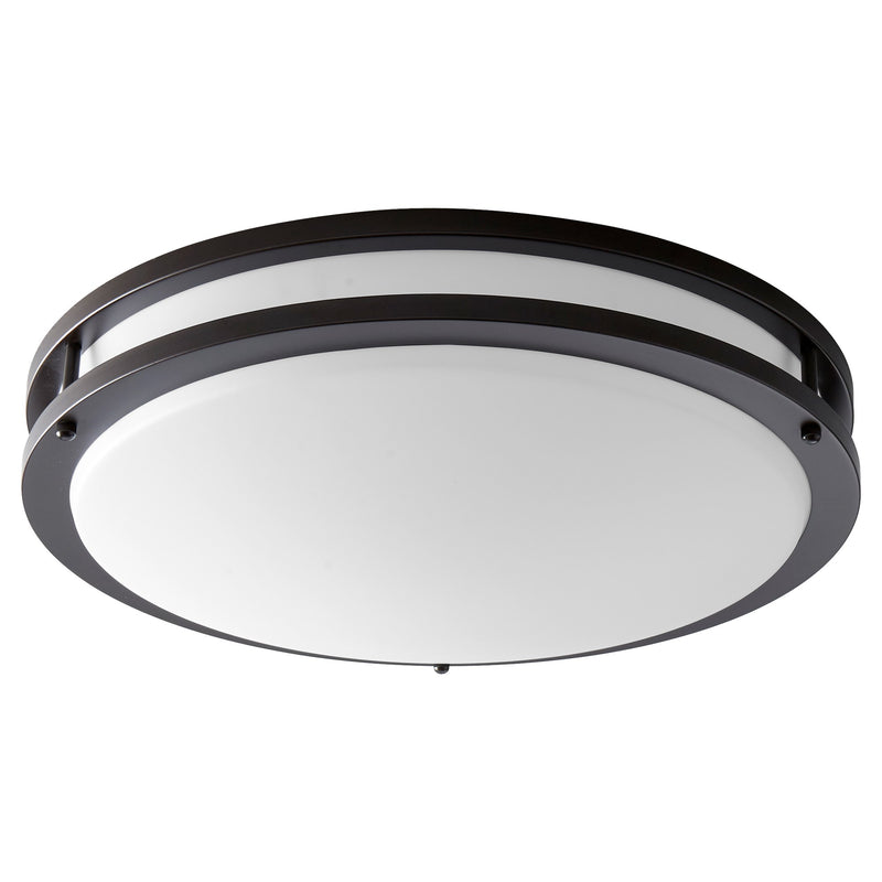 Oracle 18" LED Ceiling Mount in Oiled Bronze