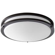Oracle 18" LED Ceiling Mount in Oiled Bronze
