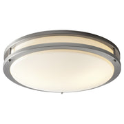Oracle 18" LED Ceiling Mount in Satin Nickel