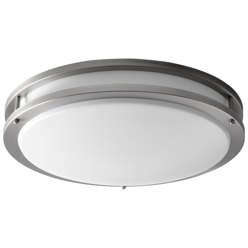 Oracle 18" LED Ceiling Mount in Satin Nickel