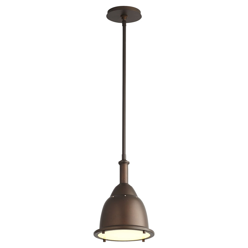 Ruvo 1 Light Pendant in Oiled Bronze
