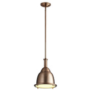 Ruvo 1 Light Pendant in Satin Copper