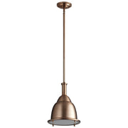 Ruvo 1 Light Pendant in Satin Copper