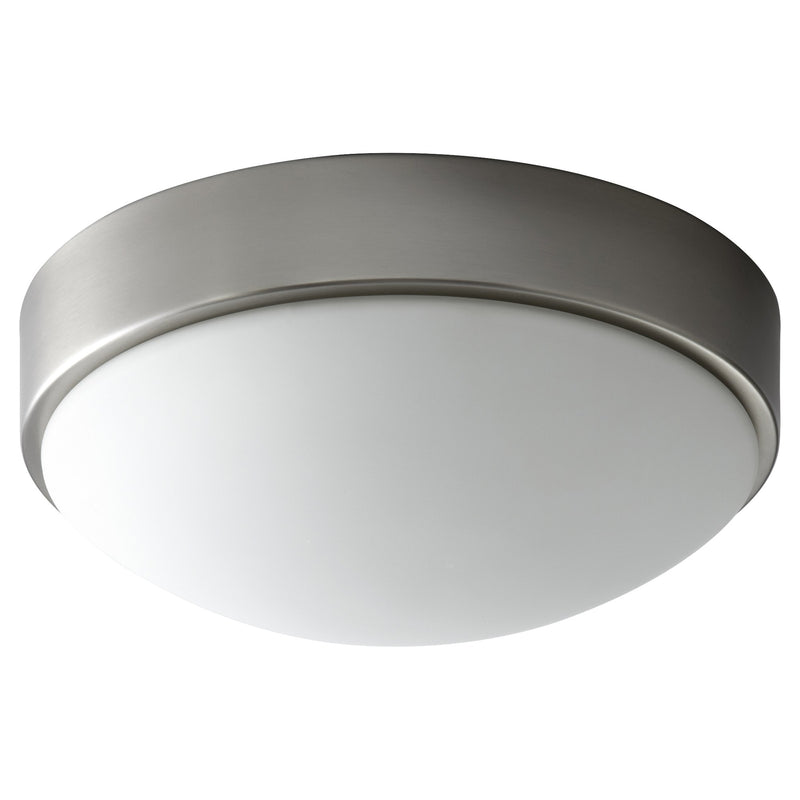 Journey 11" LED Flush Mount in Satin Nickel