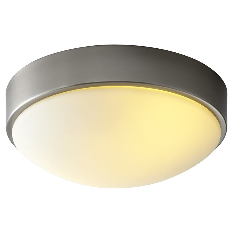 Journey 11" LED Flush Mount in Satin Nickel