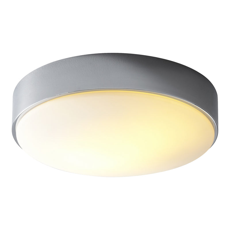 Journey 14" LED Glass Ceiling Mount in Polished Chrome